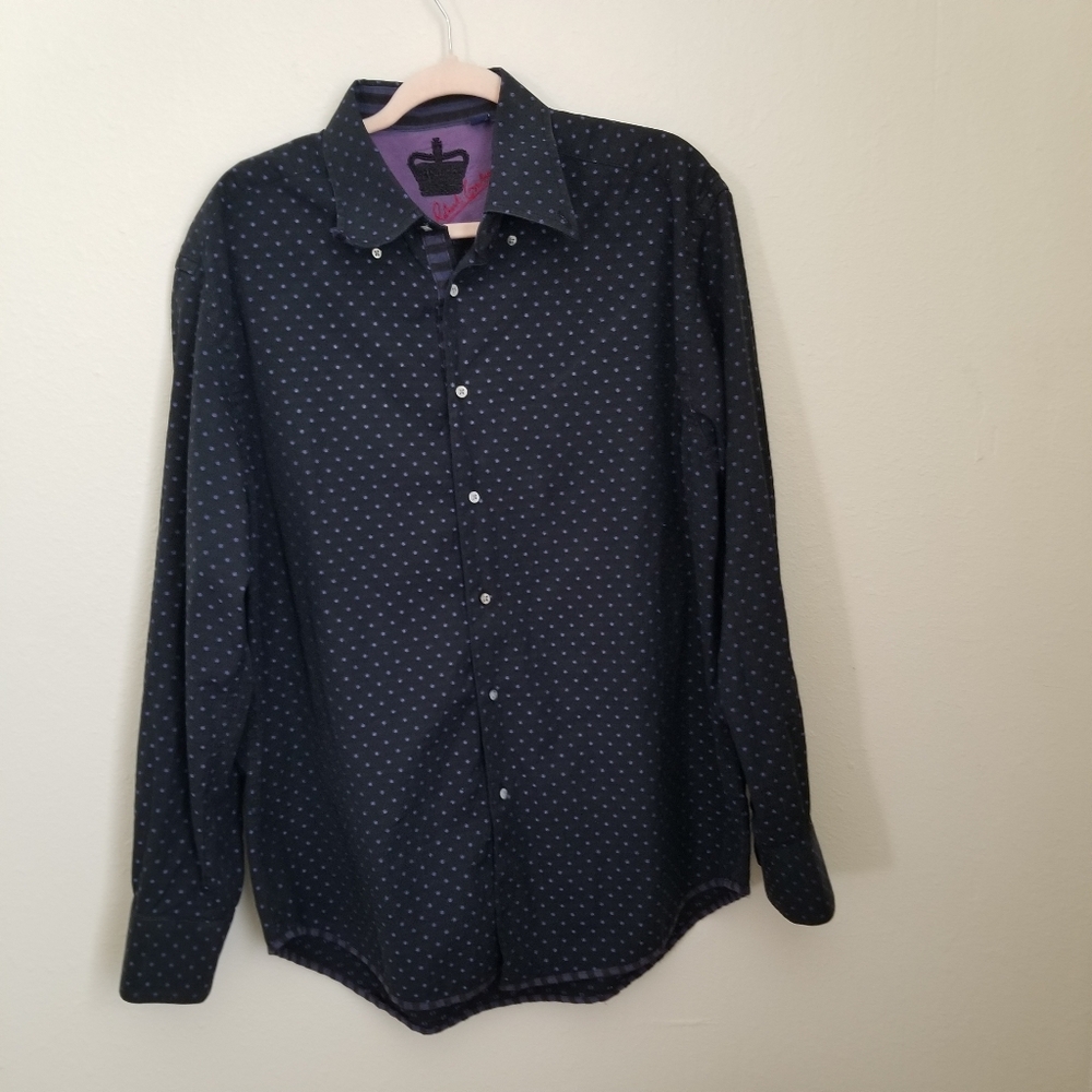 Robert Graham Long  Dress Shirt XL